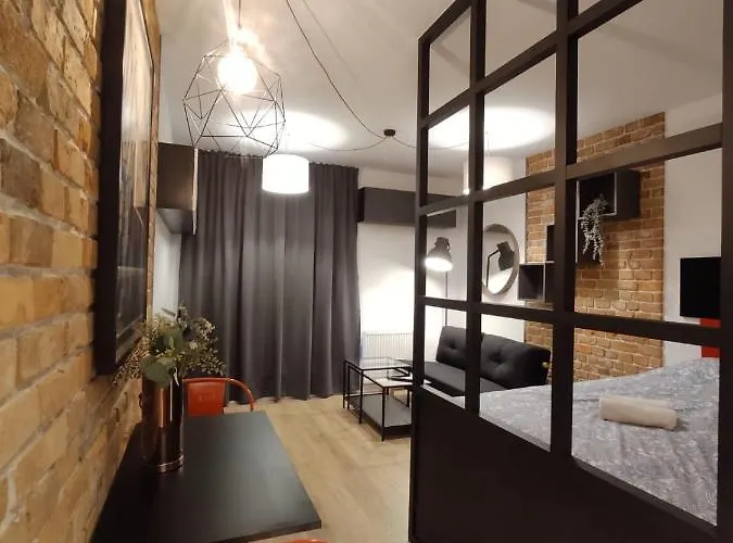 Red Wall Apartment In The Old Town